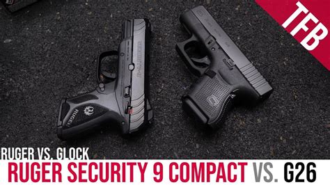 STURM, RUGER & CO We have some important advice for you. . Ruger security 9 compact vs glock 26
